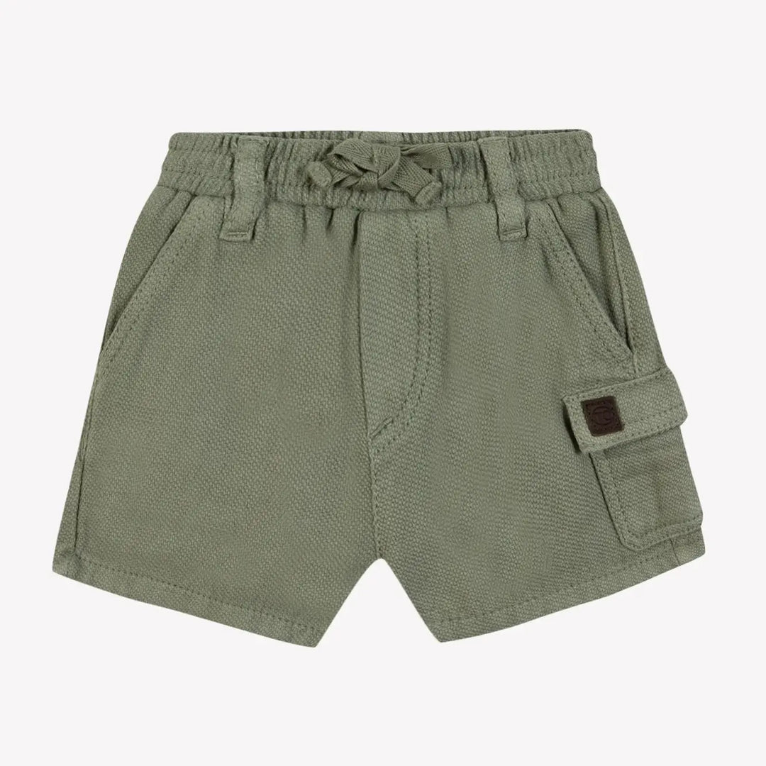 Blue Almonds Ltd Baby Boys Forest Green Towelling Shorts Set Tartine et Chocolat