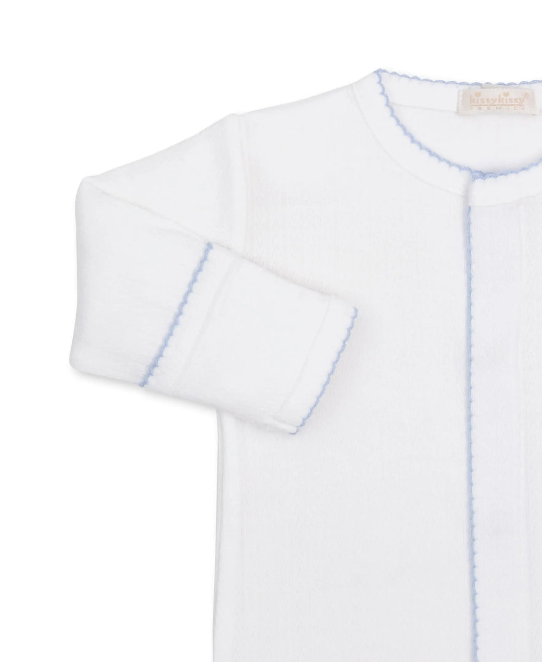 Baby Boys Hand Embroidered Babygrow - Goodnight Bears