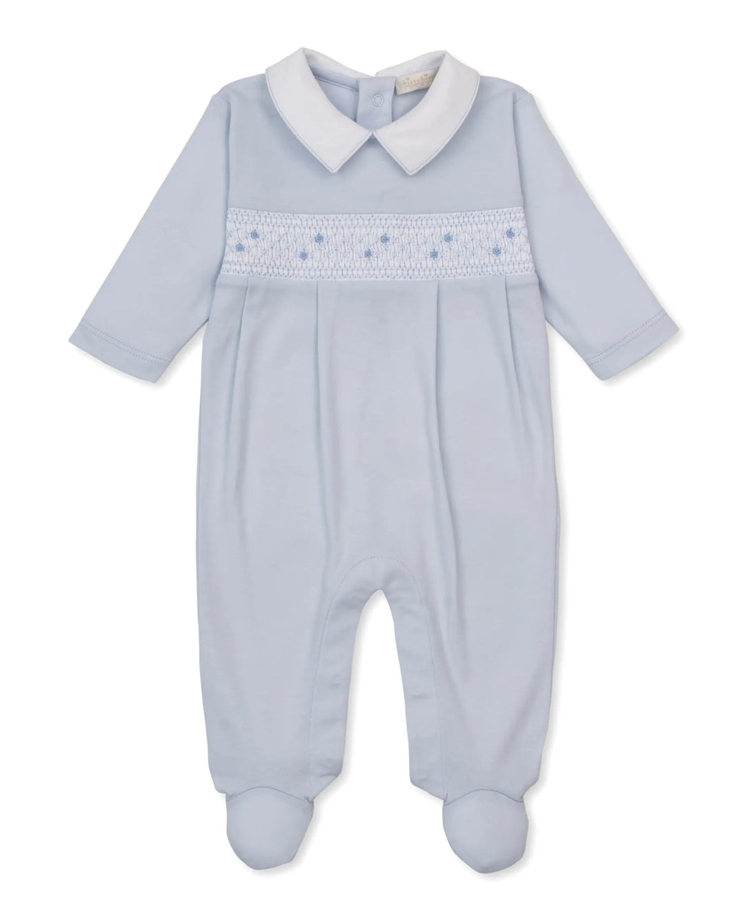Blue Almonds Ltd Baby Boys Hand Smocked Babygrow - CLB Fall 26 Kissy Kissy