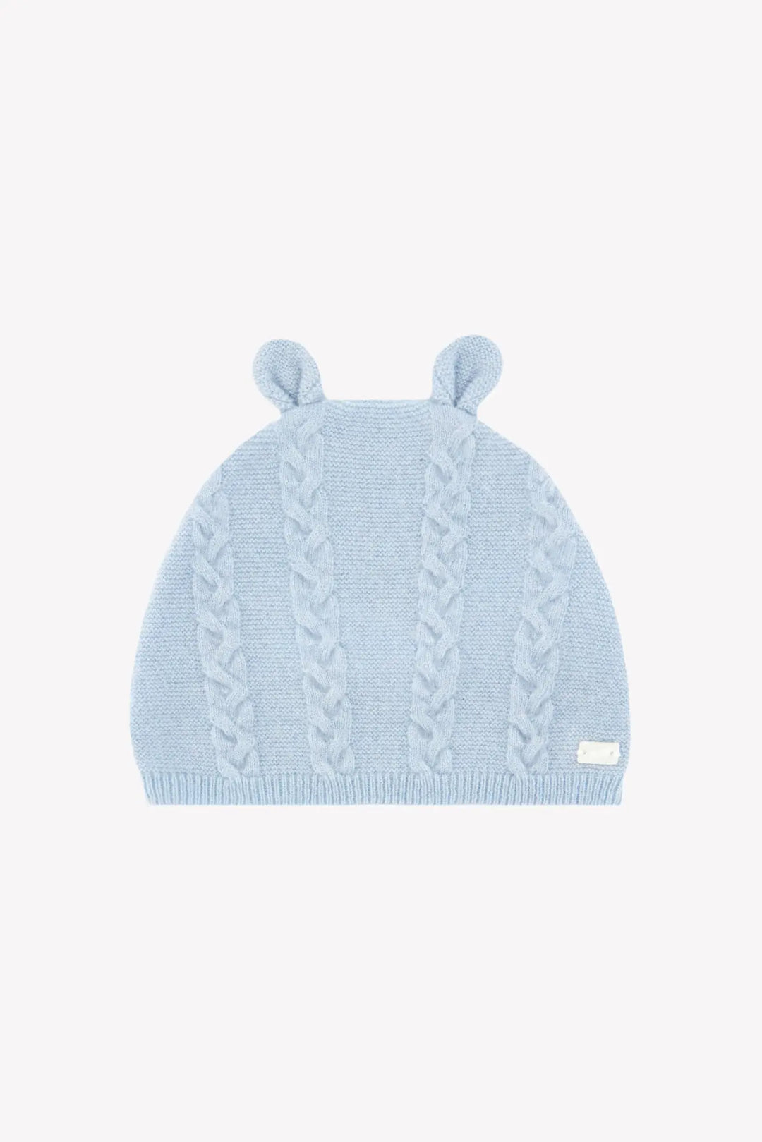 Blue Almonds Ltd Baby Boys Ice Blue Wool-Cashmere Hat Tartine et Chocolat