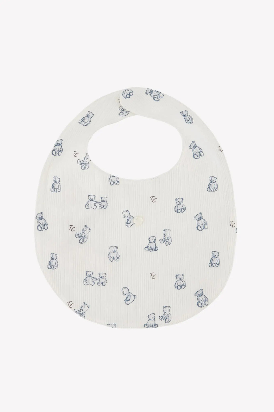 Blue Almonds Ltd Baby Boys Ivory Bib Tartine et Chocolat