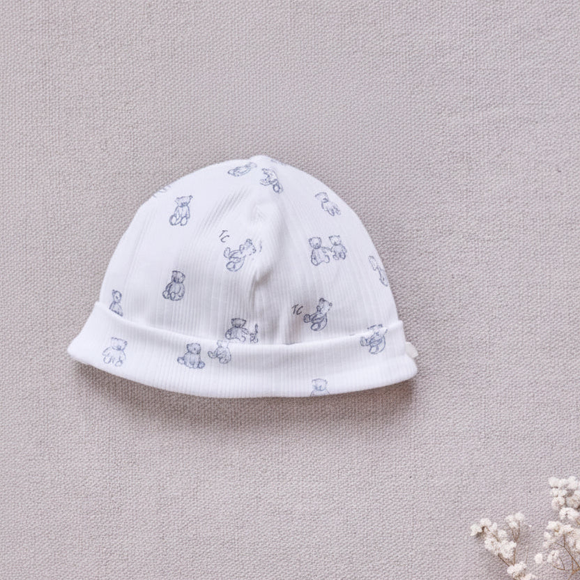 Blue Almonds Ltd Baby Boys Ivory Hat Tartine et Chocolat