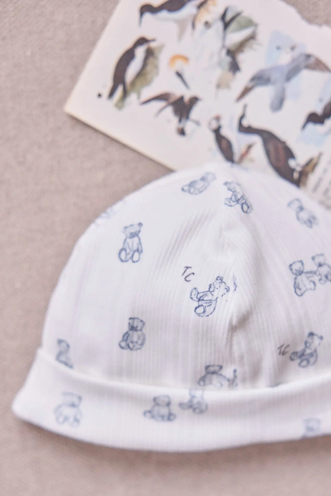 Blue Almonds Ltd Baby Boys Ivory Hat Tartine et Chocolat