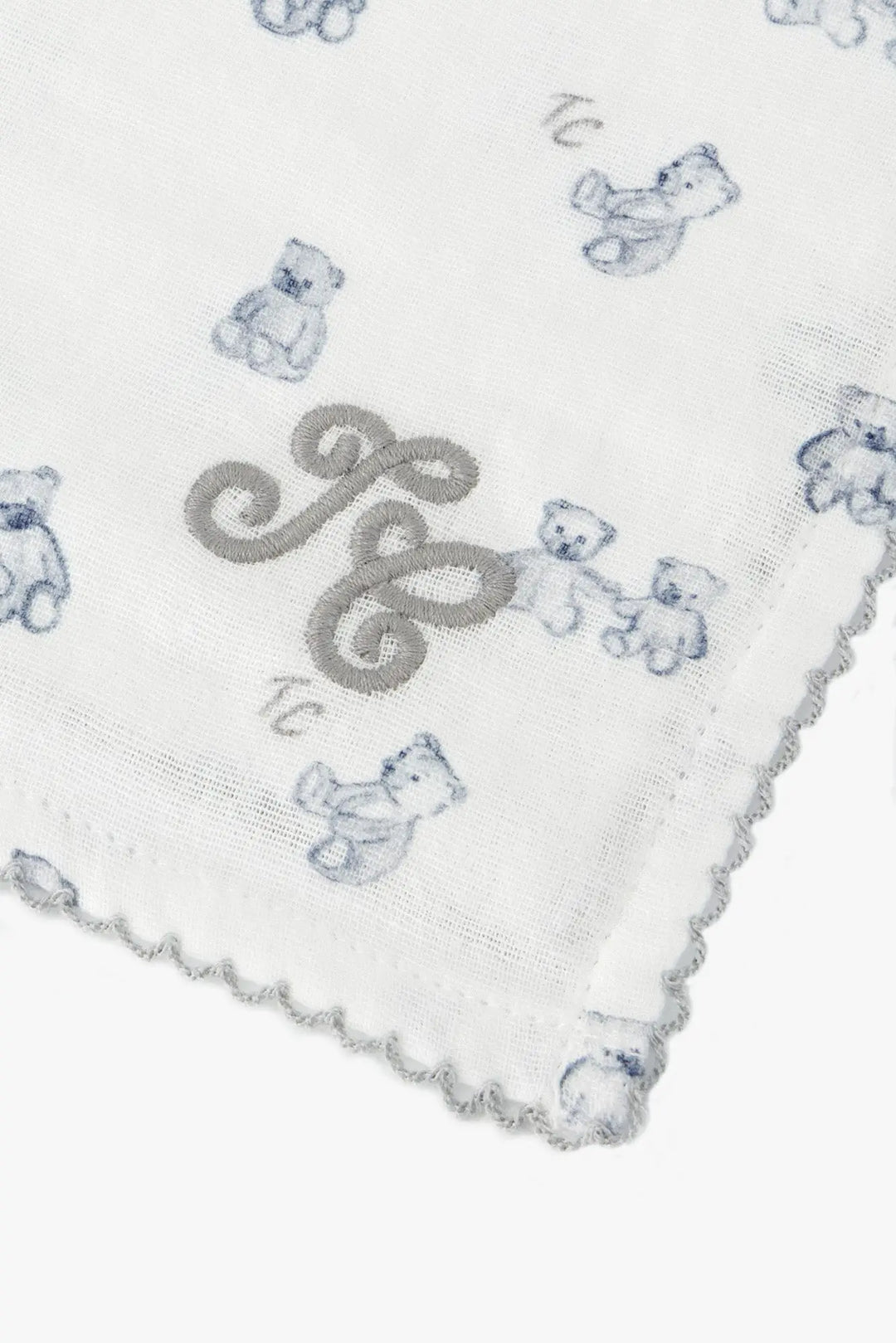 Blue Almonds Ltd Baby Boys Ivory Muslin Cloth Tartine et Chocolat
