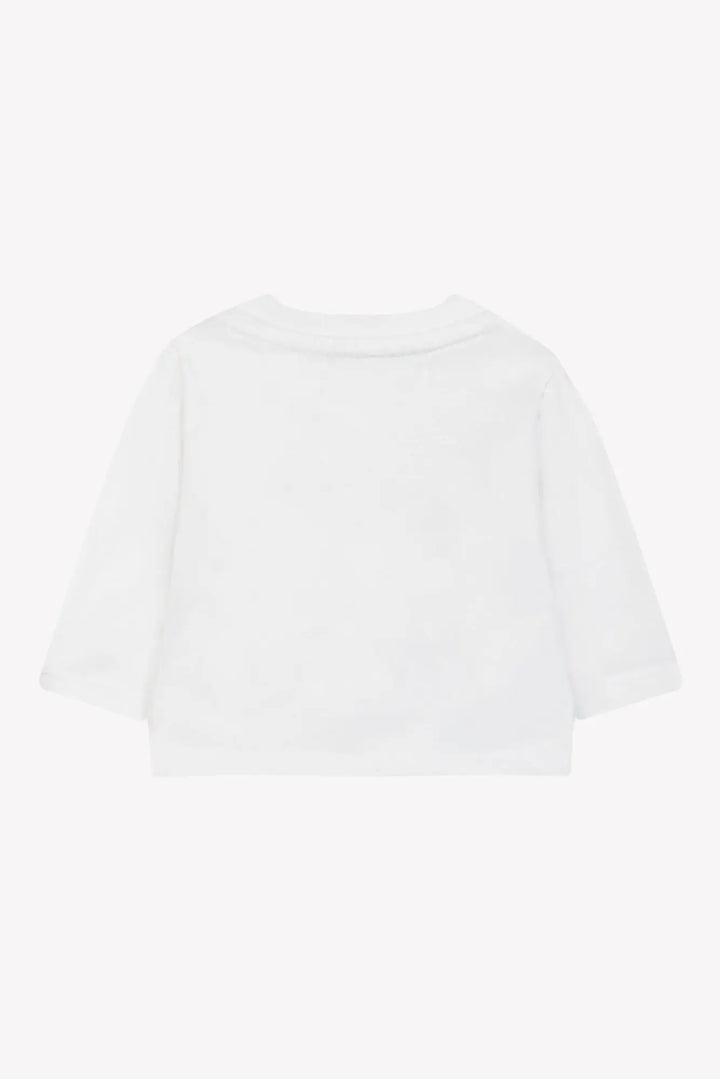 Blue Almonds Ltd Baby Boys Ivory T-Shirt & Mocha Marl Tracksuit Set Tartine et Chocolat