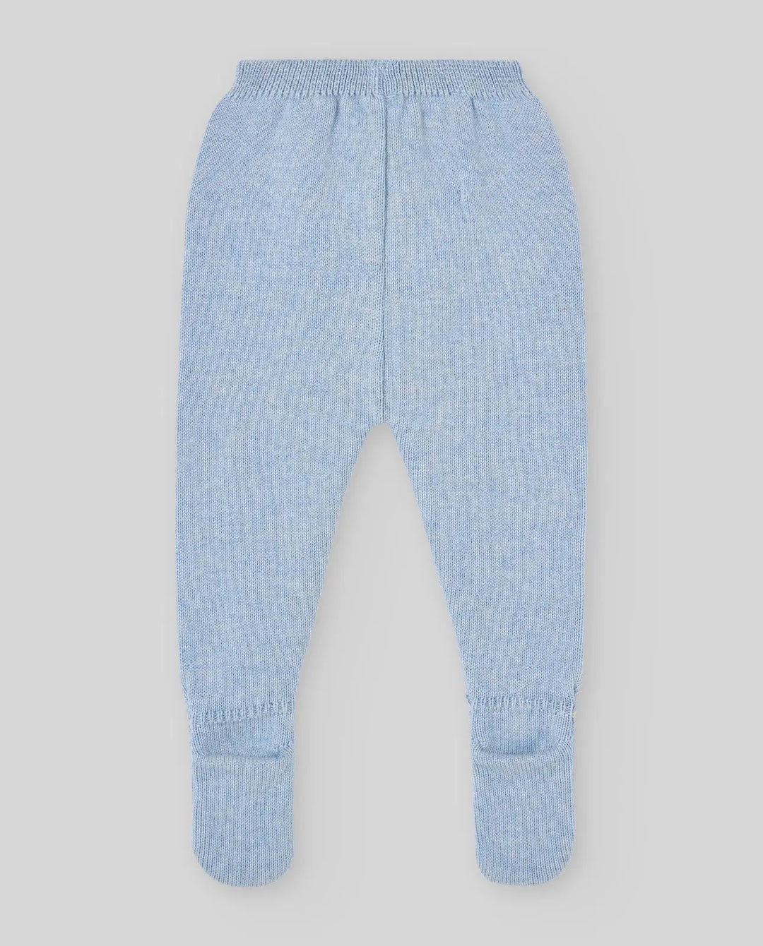 Blue Almonds Ltd Baby Boys Knitted Jumper & Leggings Set Val in Chalk Blue & Light Brown Paz Rodriguez