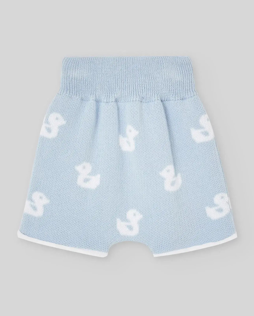 Blue Almonds Ltd KNIT NEWBORN BLOOMERS CUA CUA - Sky Blue Paz Rodriguez