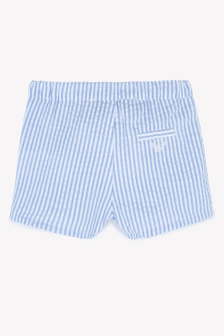 Blue Almonds Ltd Baby Boys Lagoon Blue Shorts Set  - MP Tartine et Chocolat