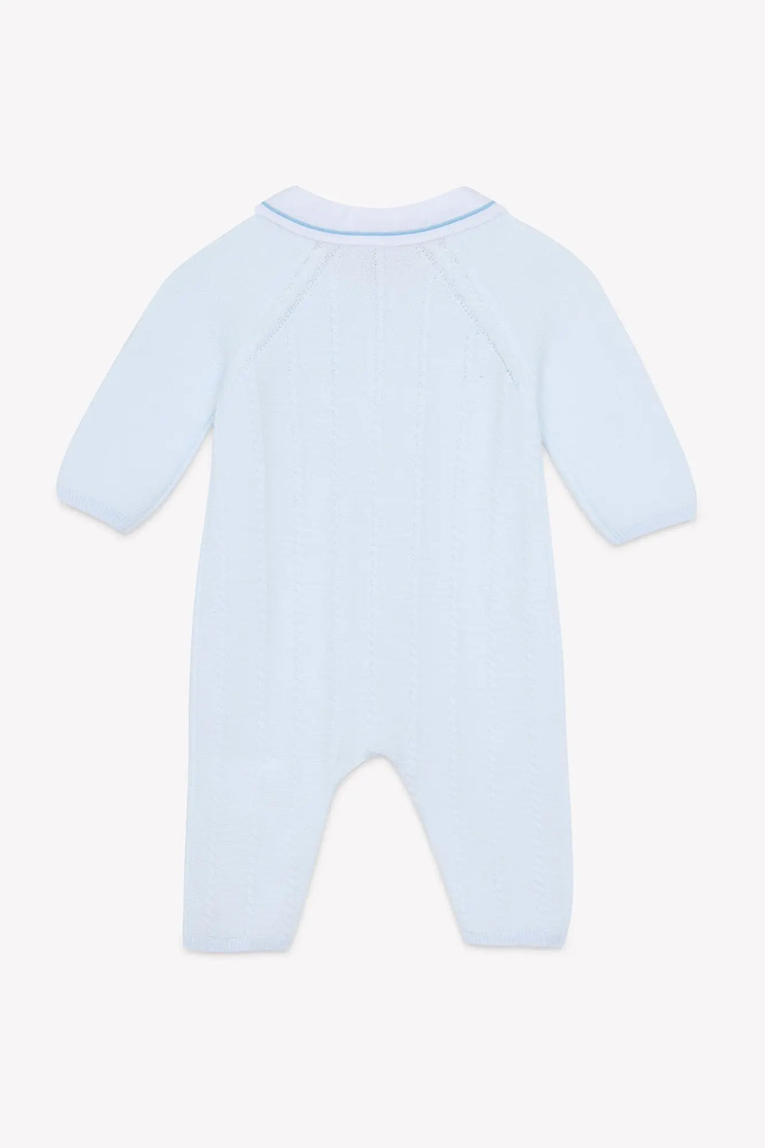 Blue Almonds Ltd Baby Boys Long Romper - Sky Blue Tartine et Chocolat