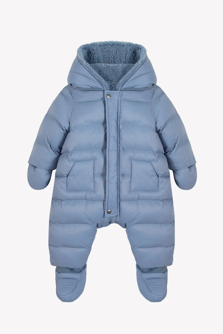 Blue Almonds Ltd Baby Boys Midnight Blue Winter Snowsuit Tartine et Chocolat
