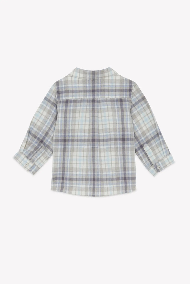 Blue Almonds Ltd Baby Boys Mocha Shirt & Sable Trousers Set Tartine et Chocolat
