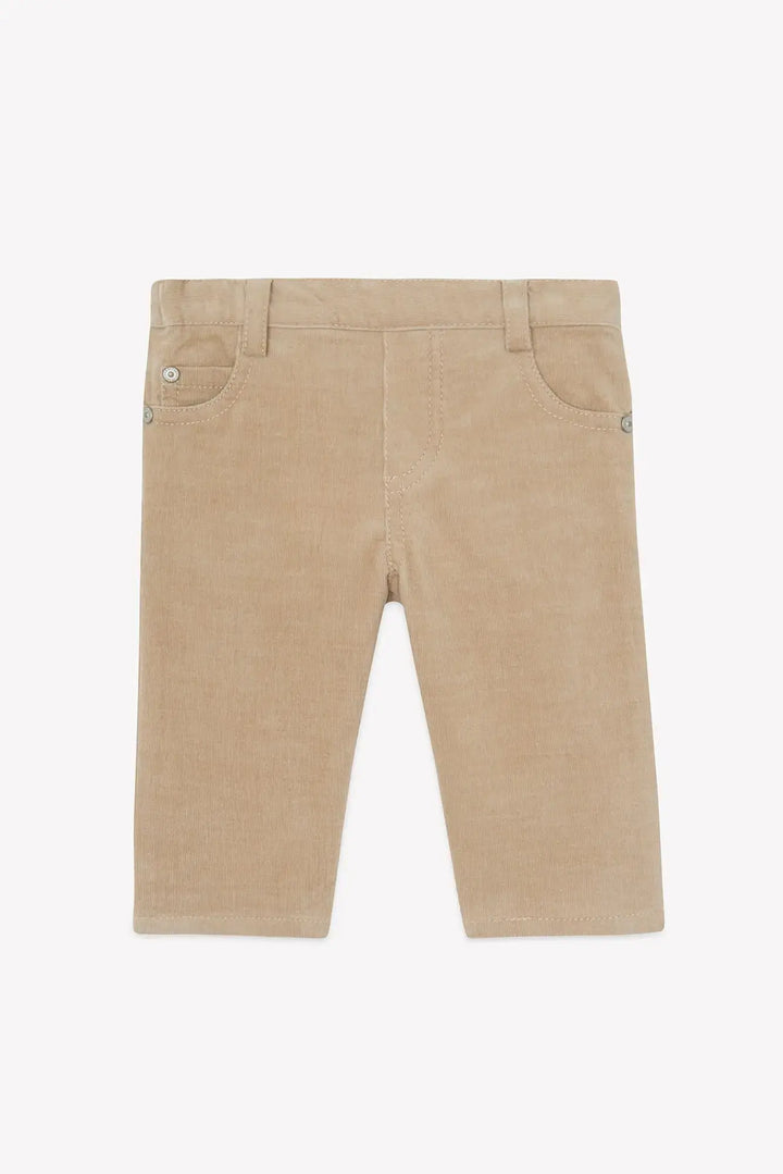 Blue Almonds Ltd Baby Boys Mocha Shirt & Sable Trousers Set Tartine et Chocolat