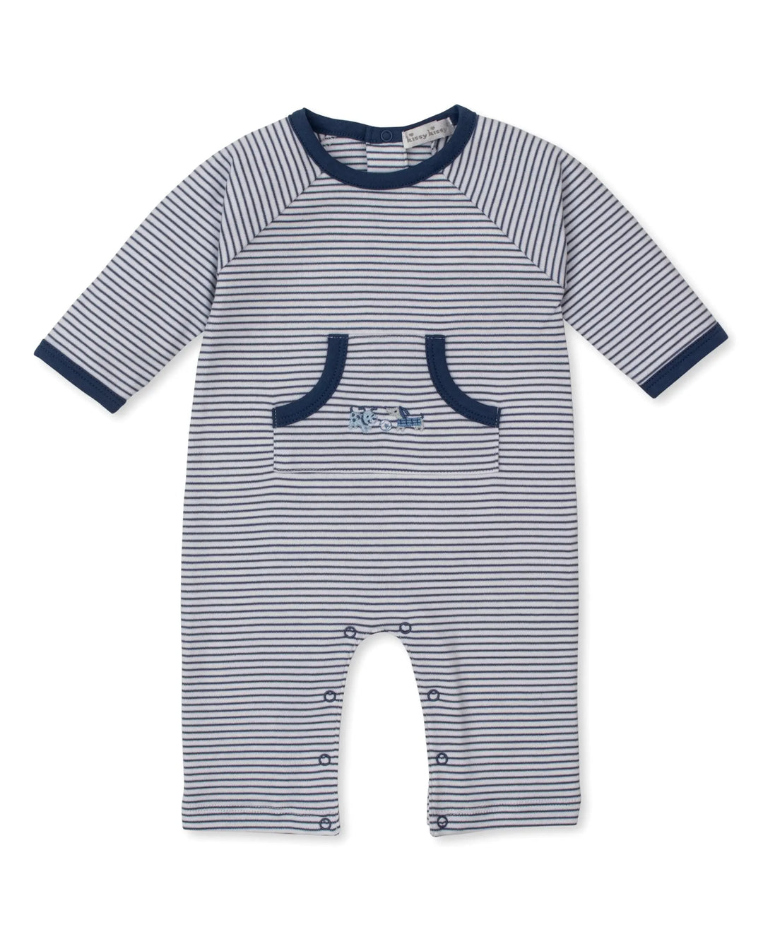 Blue Almonds Ltd Baby Boys Playsuit - Puppy Park Fun Kissy Kissy