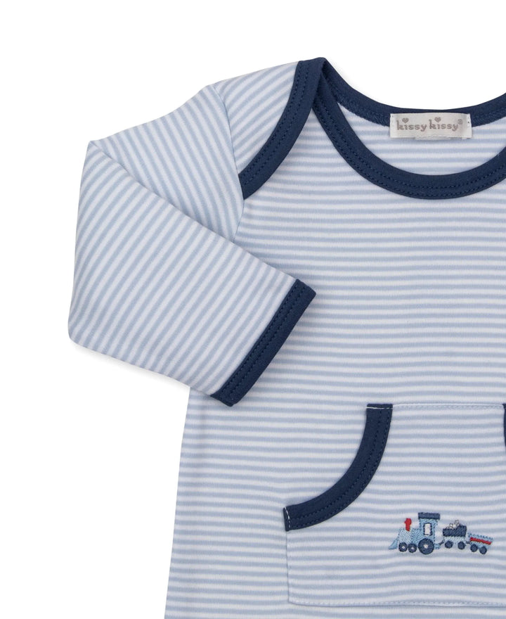 Baby Boys Playsuit - Toot Toot