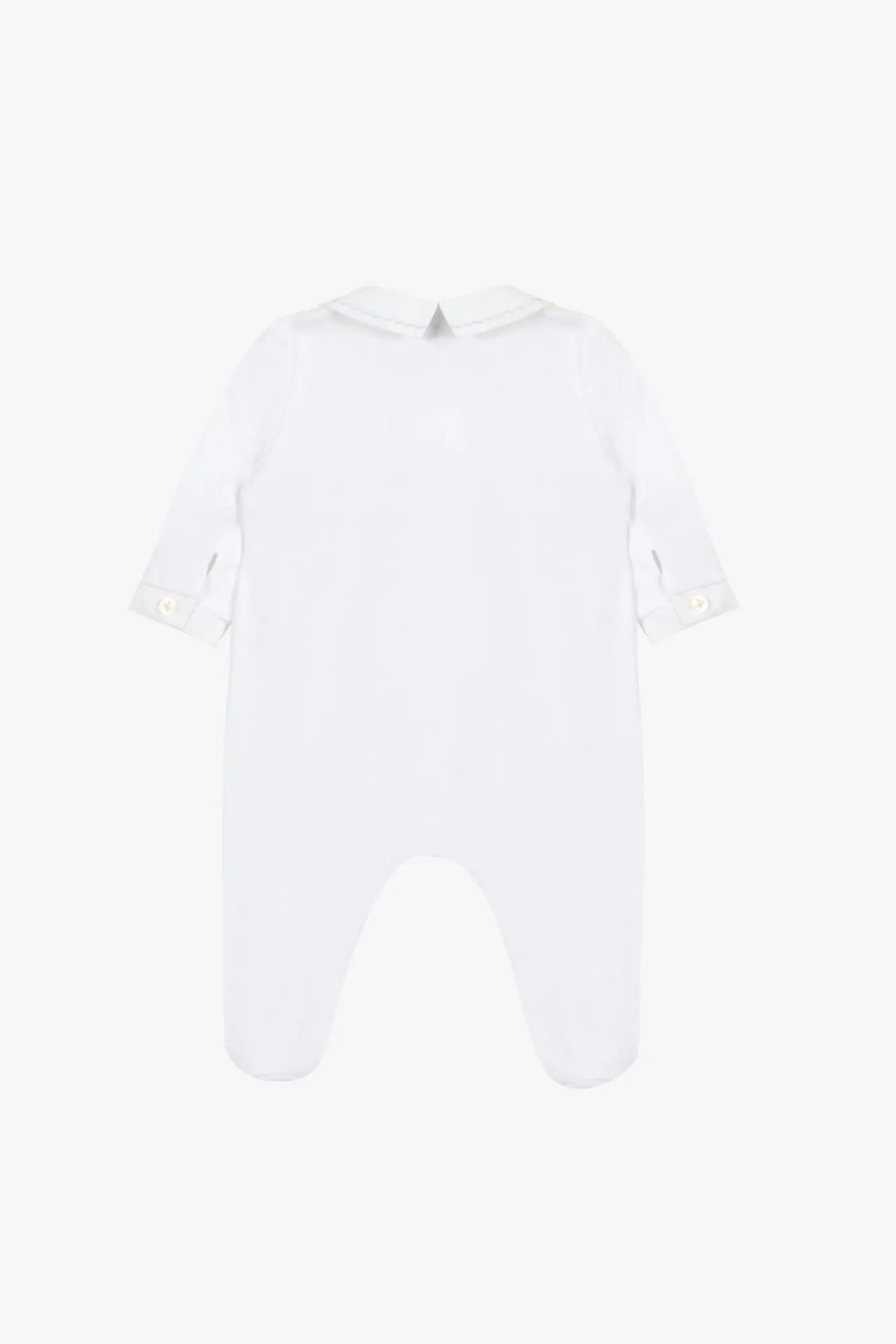 Blue Almonds Ltd Baby Boys Pyjamas - White Tartine et Chocolat