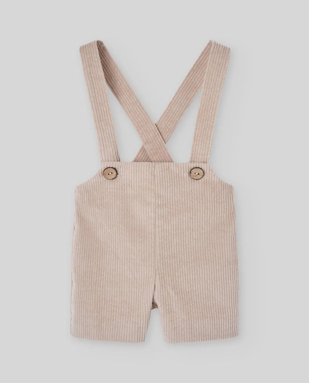 Baby Boys Shirt, Shorts & Knitted Pullover Set Ledicia in Green Field & Natural