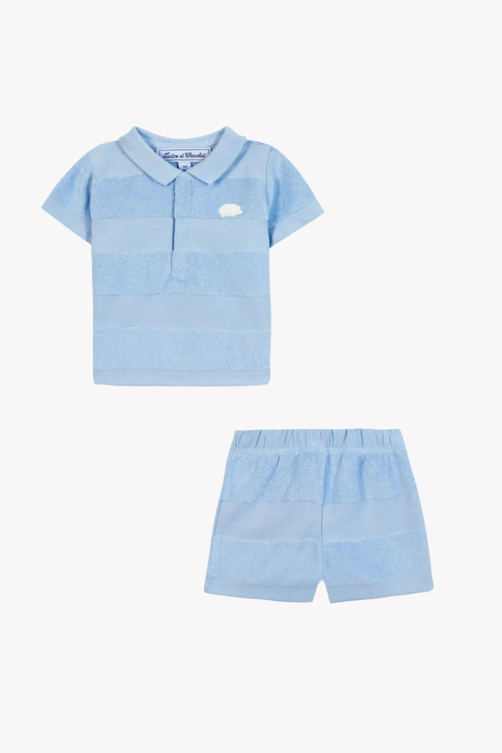 Blue Almonds Ltd Baby Boys Short - Blue Cloud Tartine et Chocolat