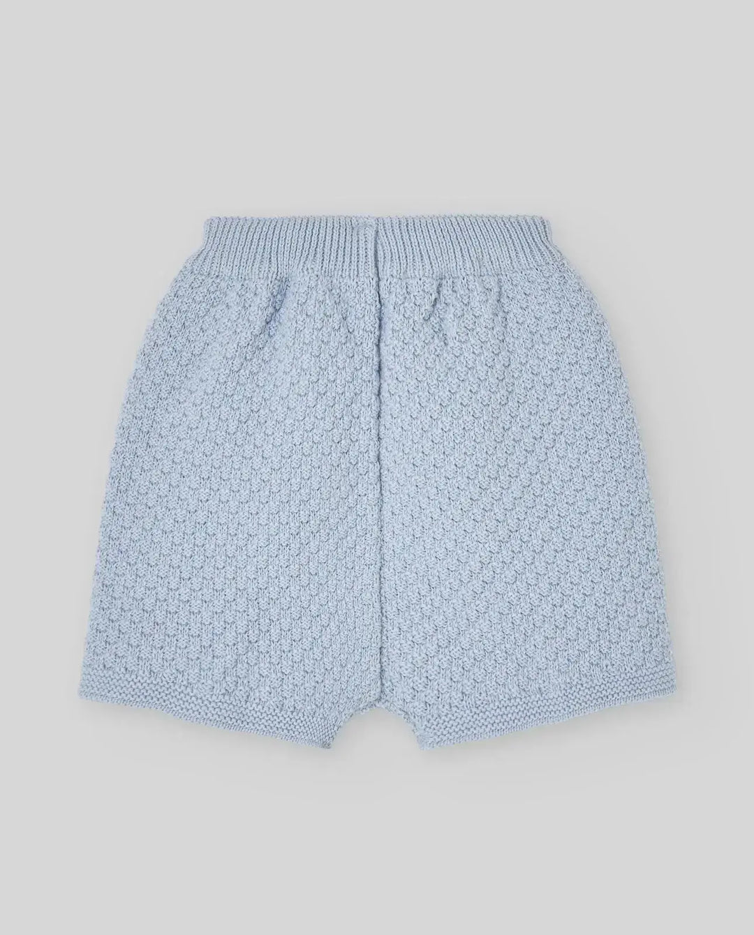 Blue Almonds Ltd KNIT NEWBORN BLOOMERS ESPUMA V26 - Sky Blue Paz Rodriguez