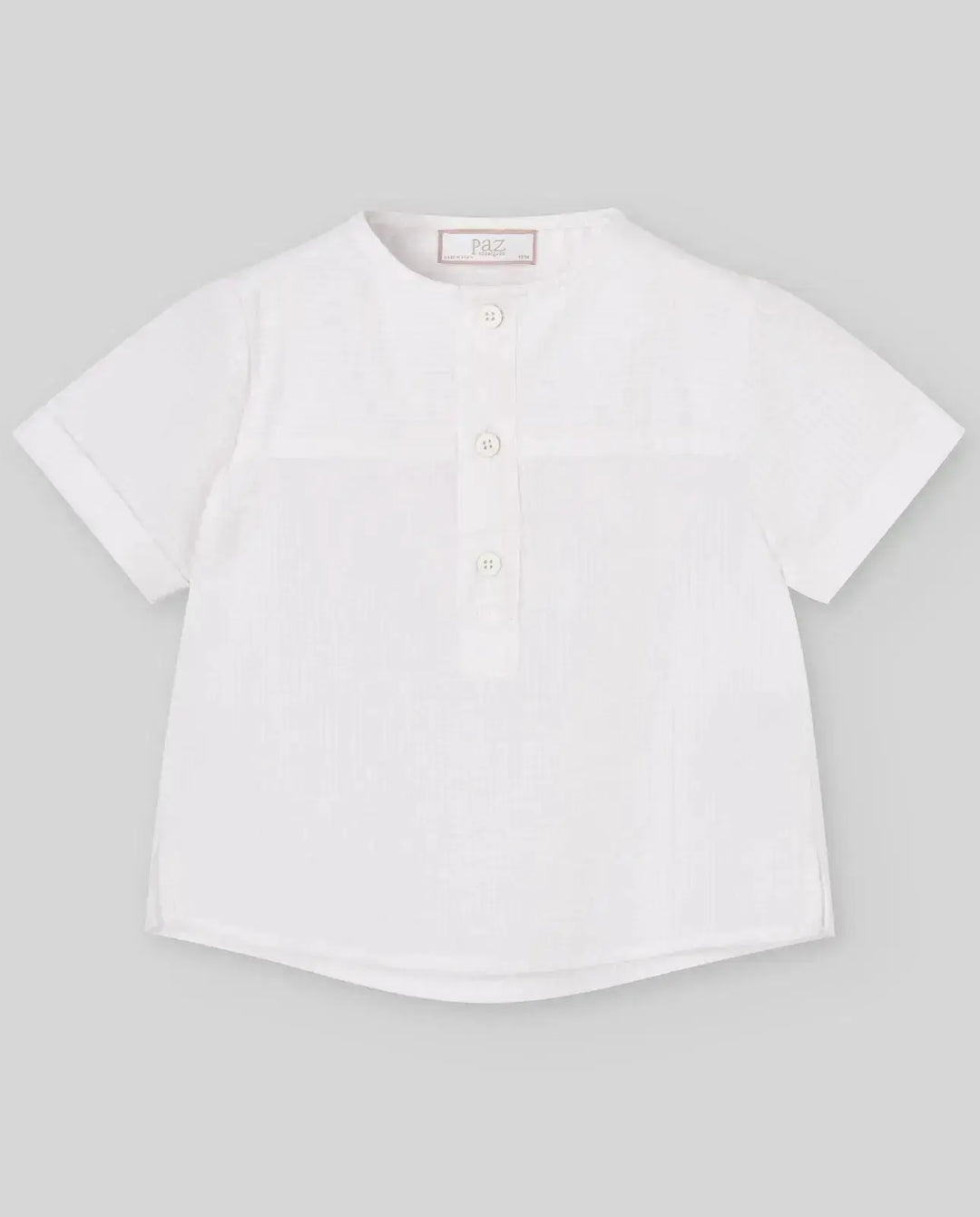 Blue Almonds Ltd WOVEN NEWBORN SHIRT FRUTITAS - White Paz Rodriguez