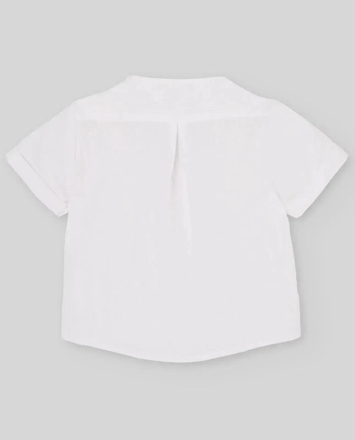 Blue Almonds Ltd WOVEN NEWBORN SHIRT FRUTITAS - White Paz Rodriguez