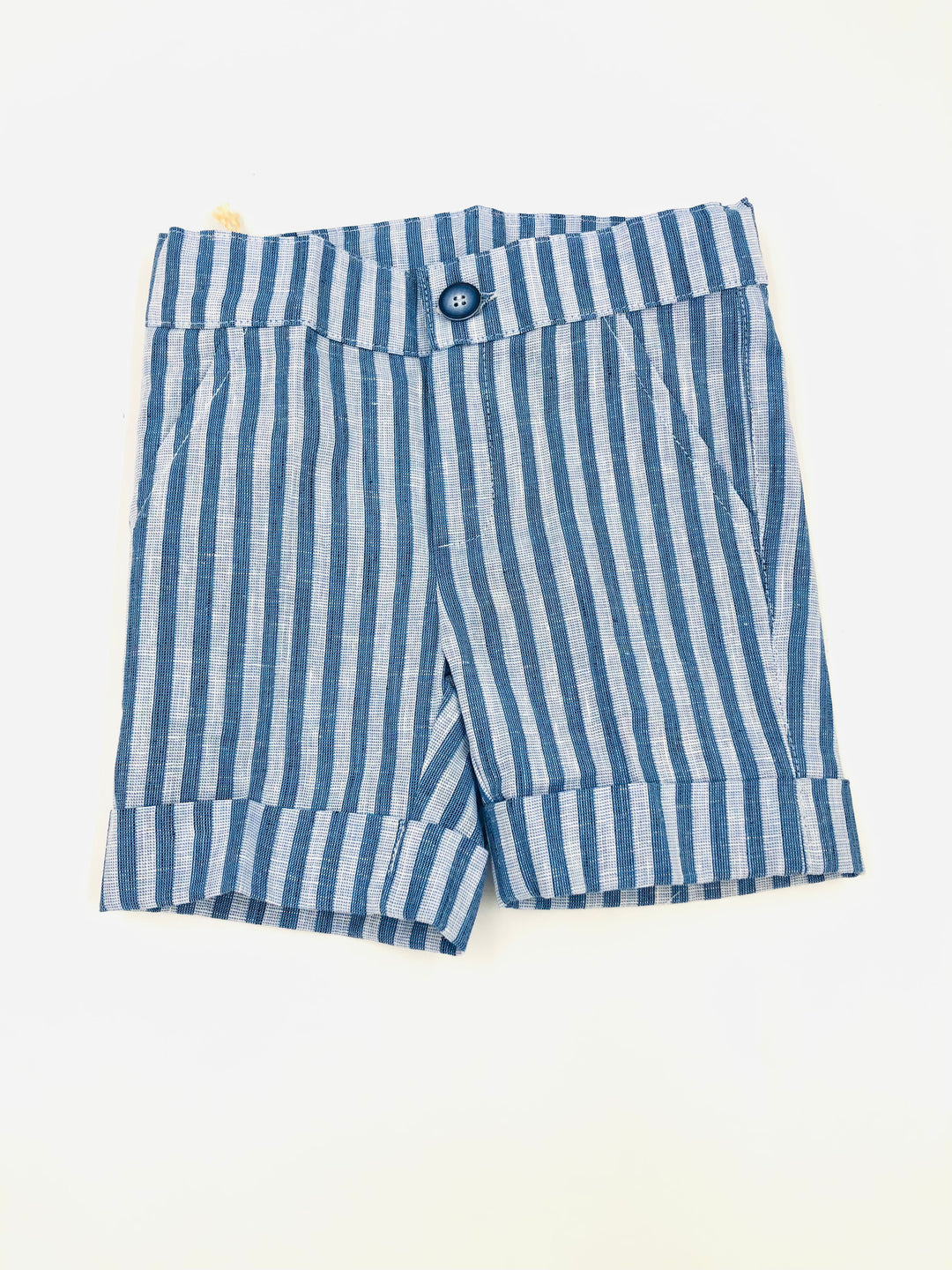 Blue Almonds Ltd Baby Boys Shorts Set in Stiped Navy Bimbalo
