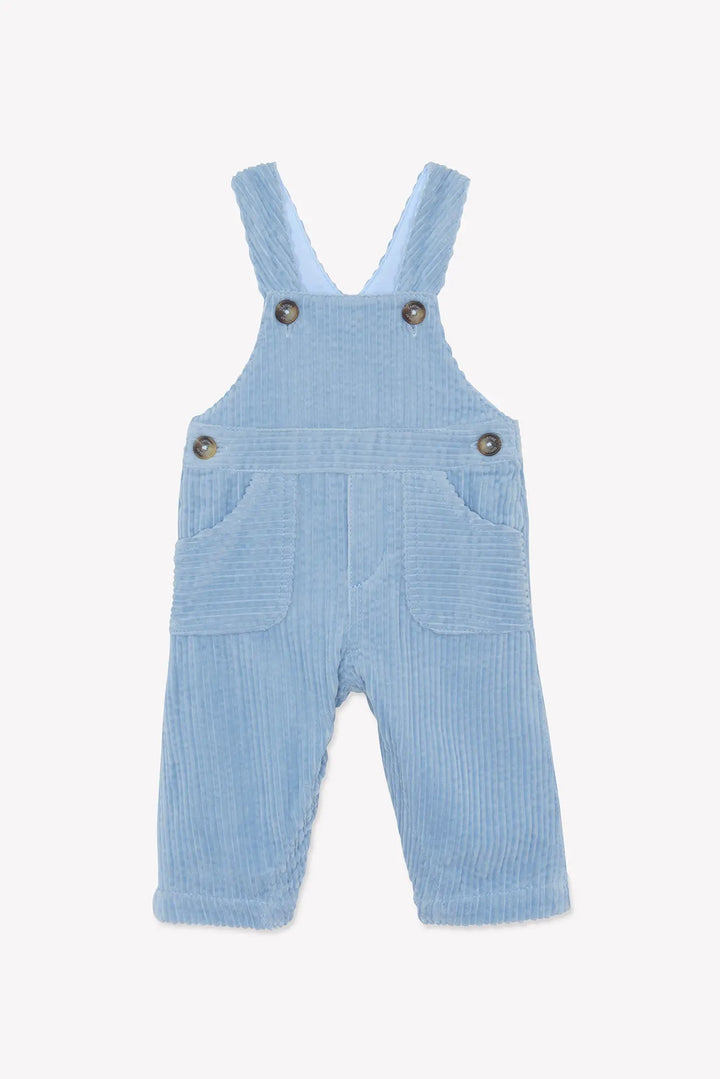 Blue Almonds Ltd Baby Boys Sky Blue Dungarees & Bodysuit Set Tartine et Chocolat