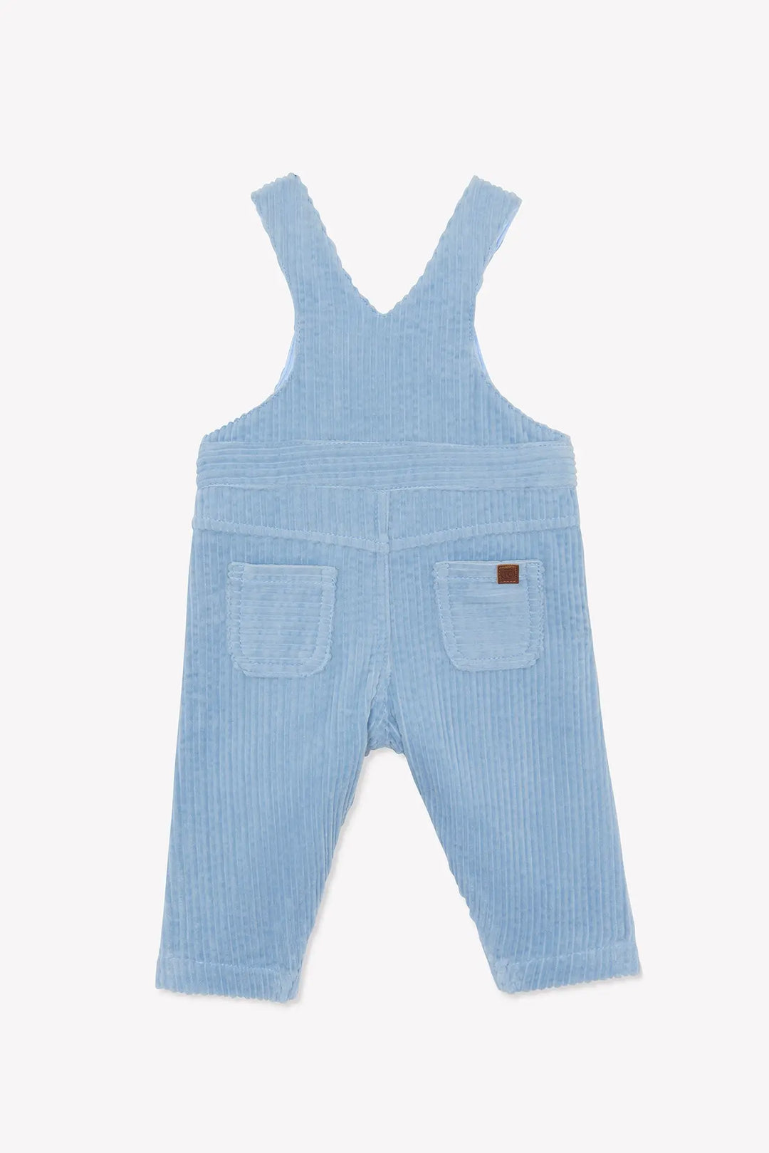 Blue Almonds Ltd Baby Boys Sky Blue Dungarees & Bodysuit Set Tartine et Chocolat