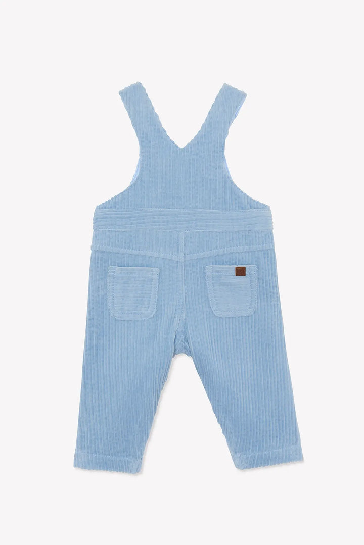 Blue Almonds Ltd Baby Boys Sky Blue Dungarees & Bodysuit Set Tartine et Chocolat