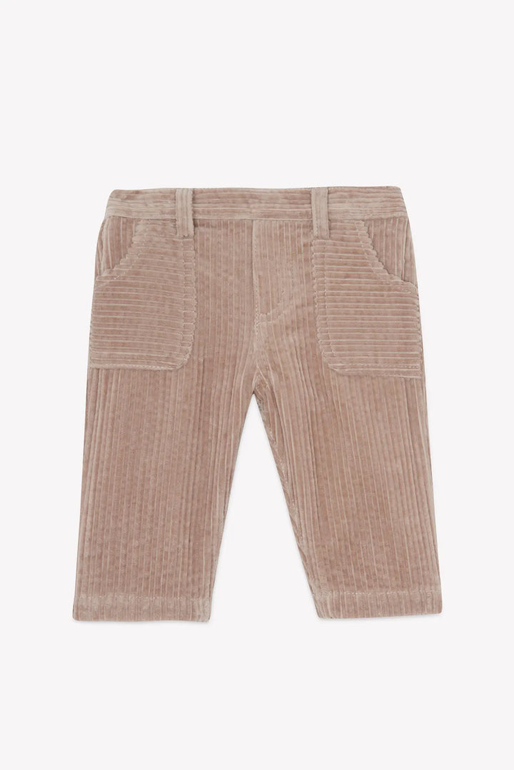 Blue Almonds Ltd Baby Boys Sky Blue Marl Sweatshirt & Mocha Trousers Set Tartine et Chocolat