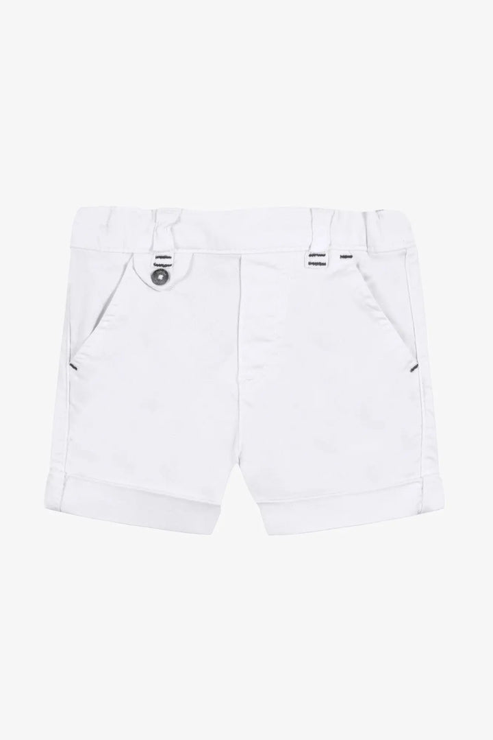Blue Almonds Ltd Baby Boys Sky Blue Towelling Shorts Set Tartine et Chocolat