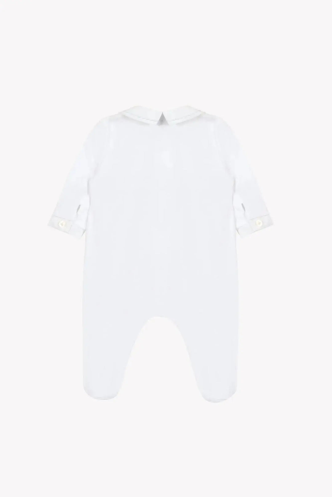 Blue Almonds Ltd Baby Boys Pyjamas - White Tartine et Chocolat