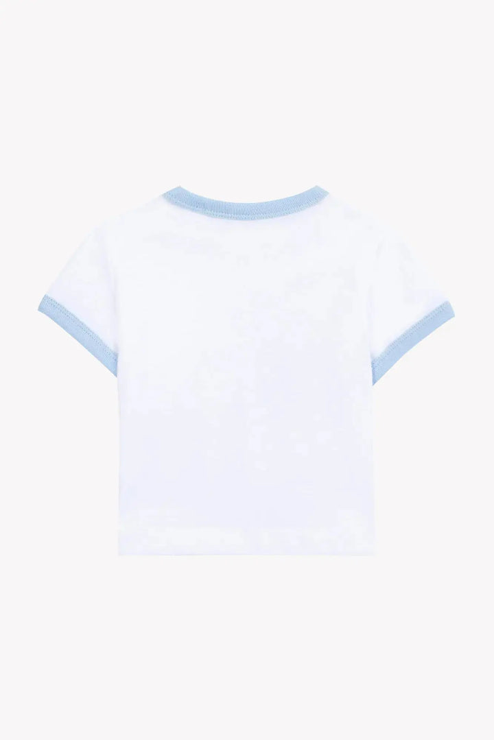 Blue Almonds Ltd Baby Boys T-Shirt - White 3 Tartine et Chocolat