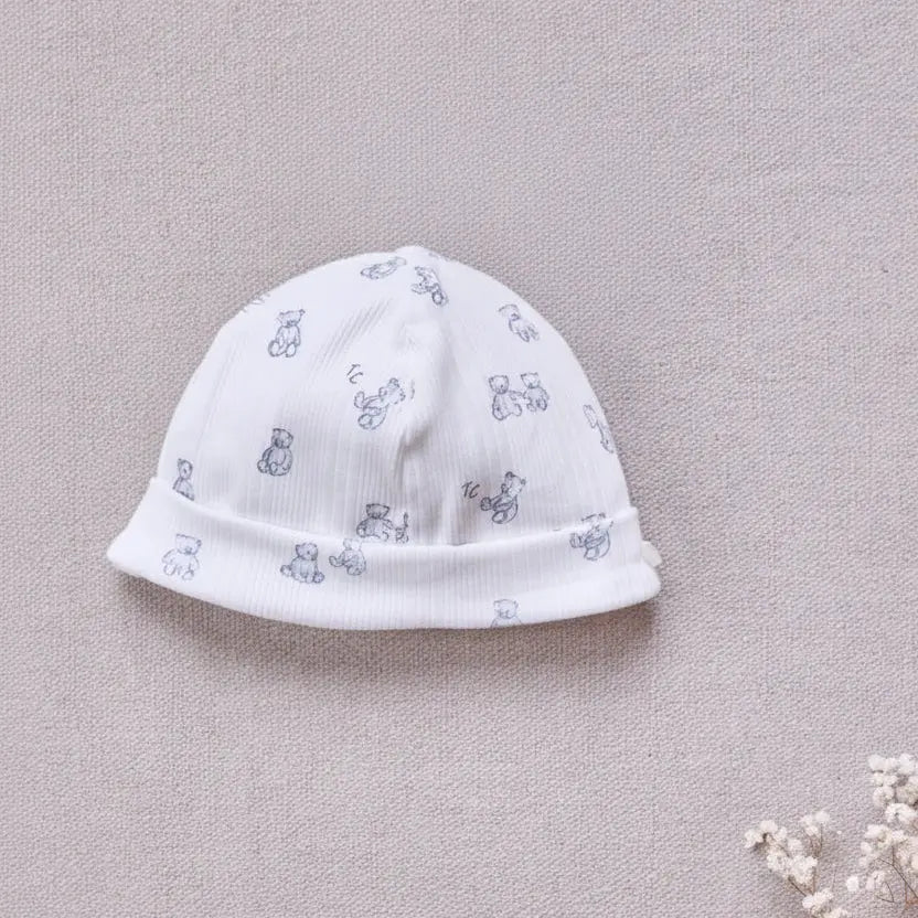 Blue Almonds Ltd Baby Boys Ivory Hat Tartine et Chocolat