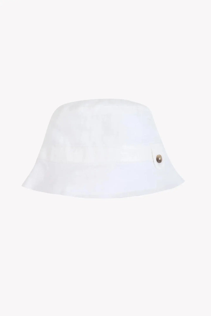 Blue Almonds Ltd Baby Boys Bucket Hat - White Tartine et Chocolat