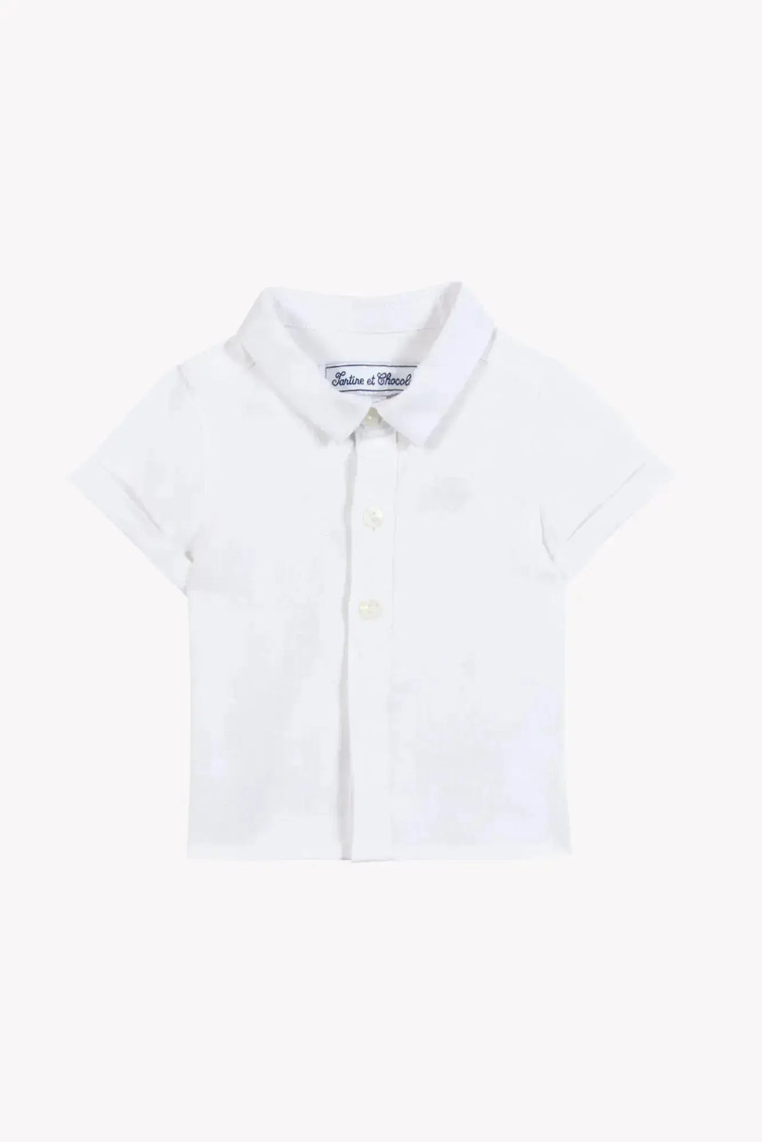 Blue Almonds Ltd Baby Boys Shirt - White 2 Tartine et Chocolat