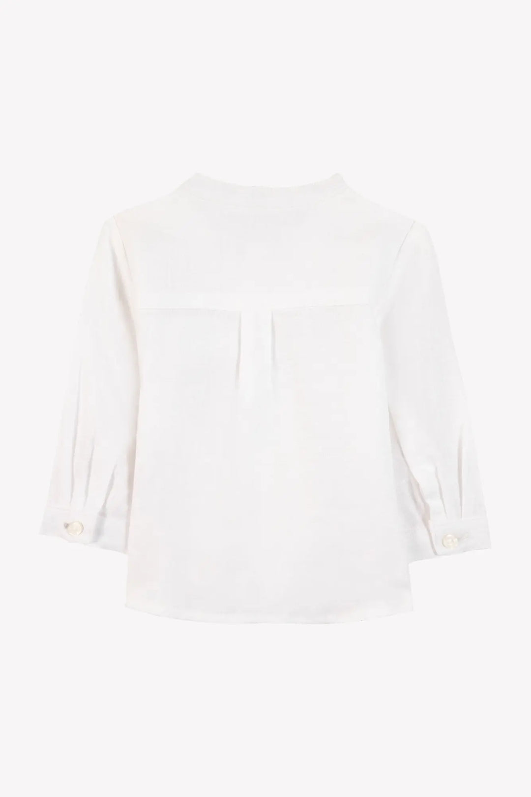 Blue Almonds Ltd Baby Boys White Linen Trouser Set - MP Tartine et Chocolat