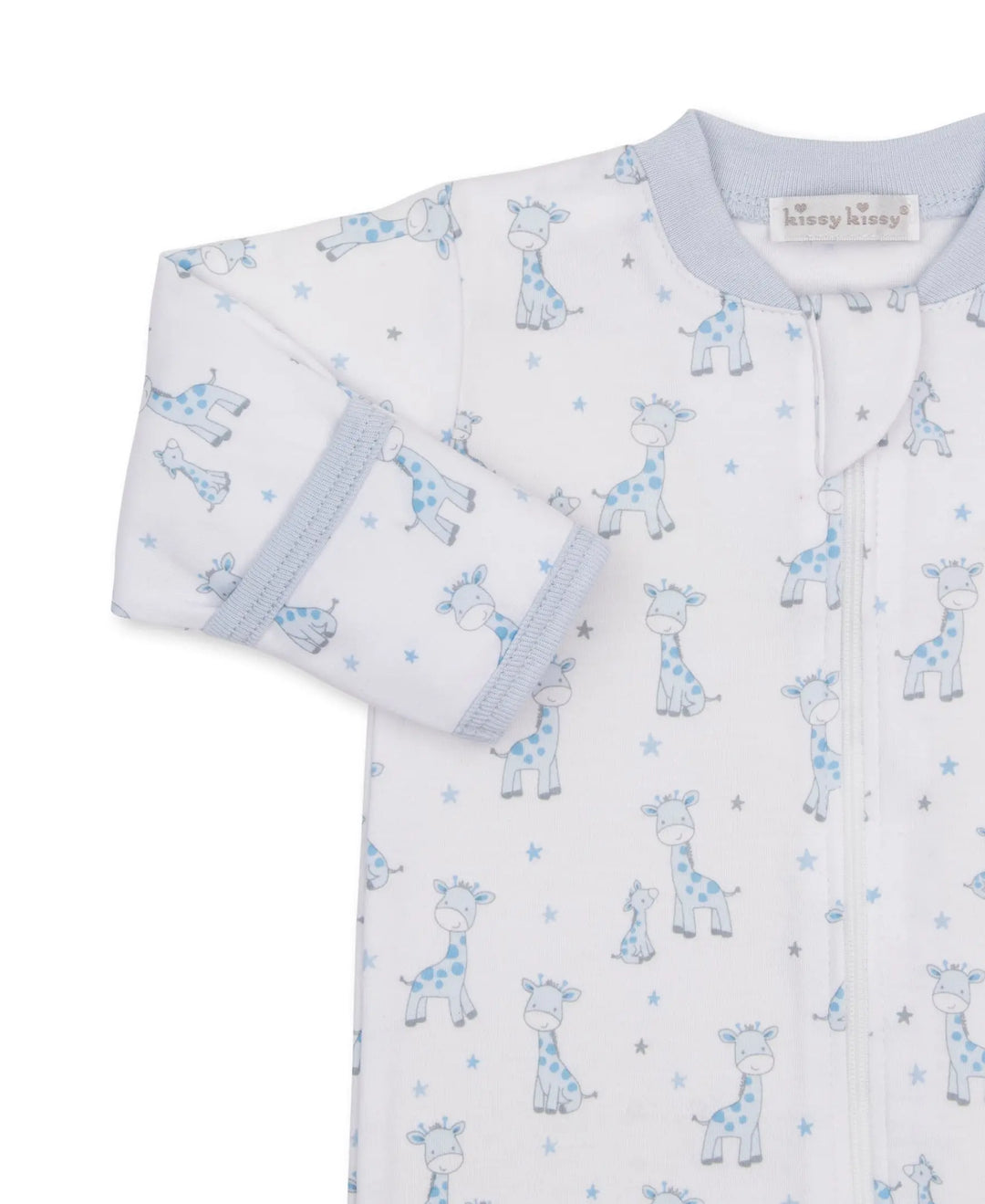 Baby Boys Zip Babygrow - Just Giraffes
