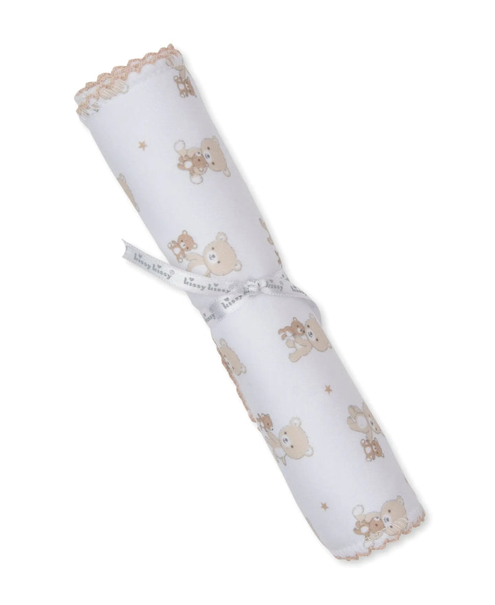 Baby Burp Cloth - Teddy Bear Love