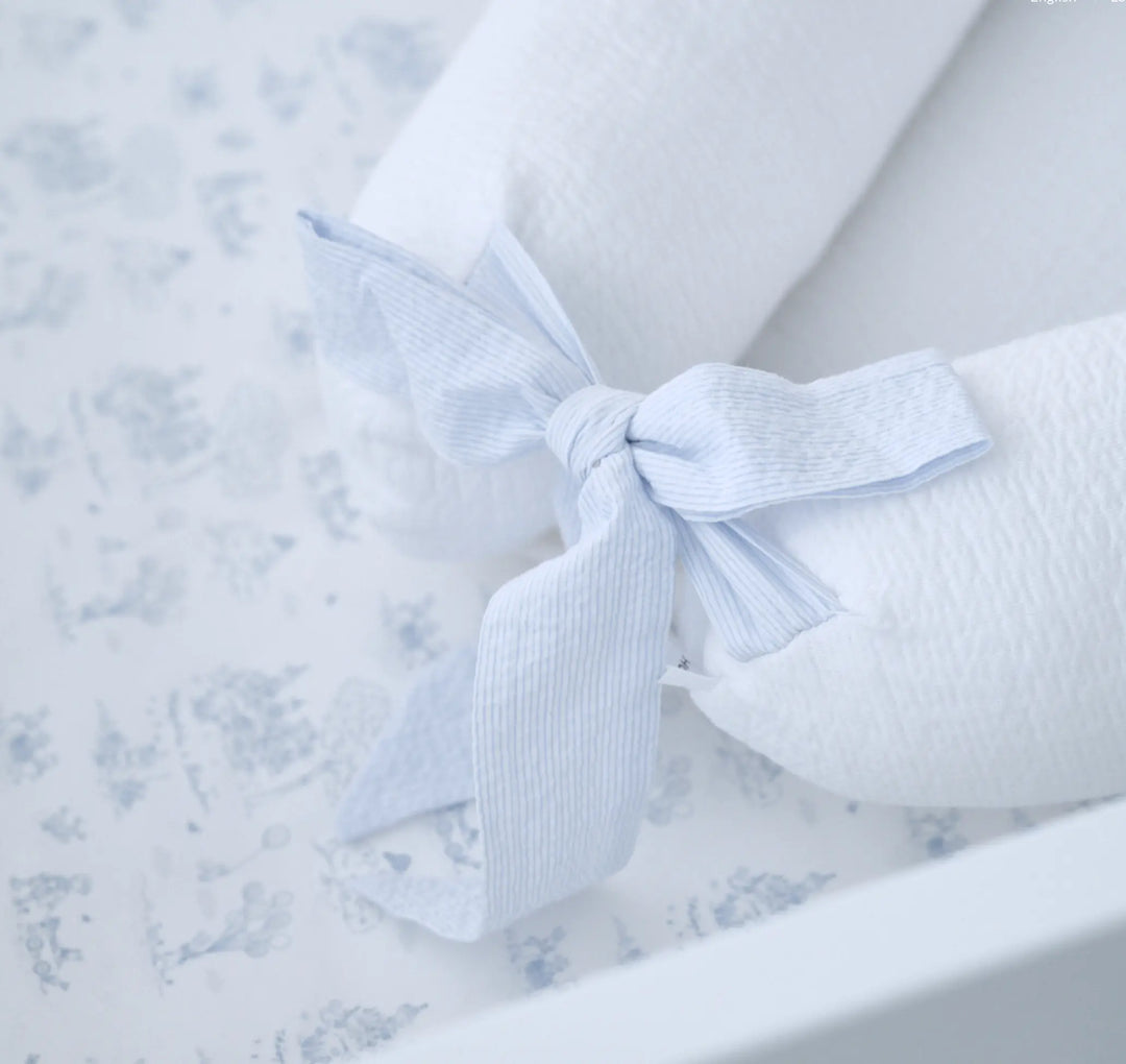 Blue Almonds Ltd Baby Cocoon - Blue Garden Party Theophile & Patachou