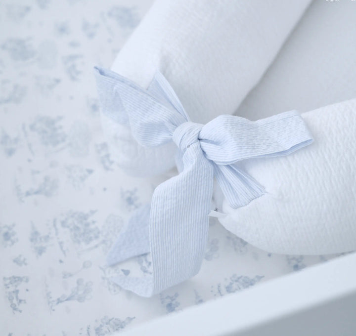 Blue Almonds Ltd Baby Cocoon - Blue Garden Party Theophile & Patachou