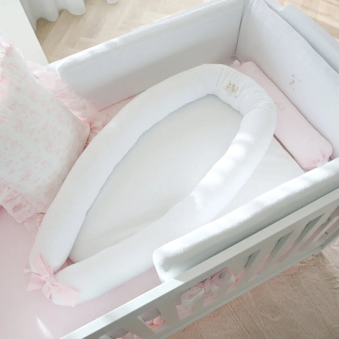 Blue Almonds Ltd Baby Cocoon - Pink Garden Party Theophile & Patachou