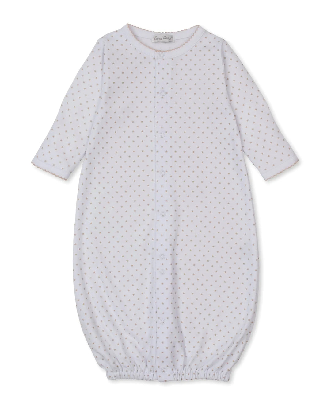 Blue Almonds Ltd Baby Converted Gown - Teddy Bear Love Kissy Kissy