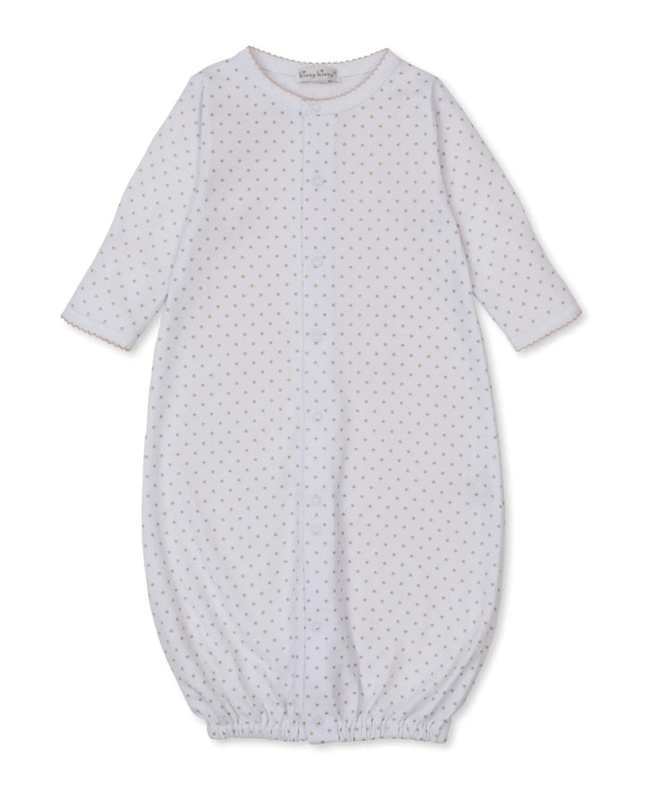 Blue Almonds Ltd Baby Converted Gown - Teddy Bear Love Kissy Kissy