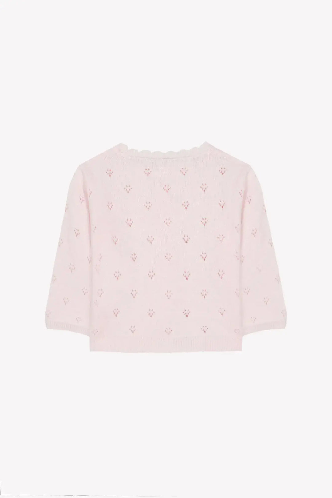 Blue Almonds Ltd Baby Girls Jumper - Pale Pink Tartine et Chocolat