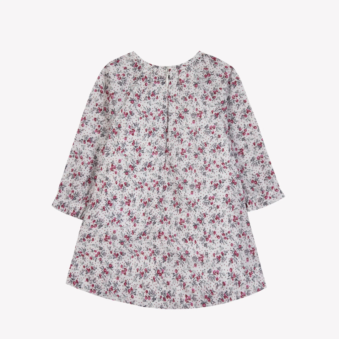 Blue Almonds Ltd Baby Girls Berry Floral Embroidered Dress Tartine et Chocolat