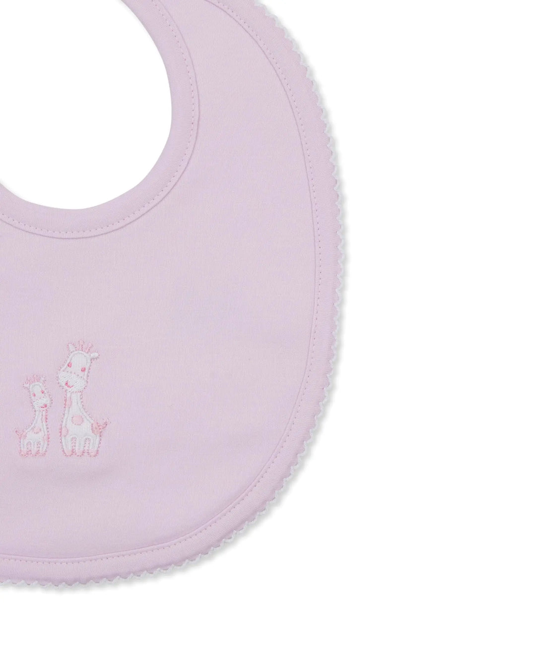 Baby Girls Bib - Giraffe Laughs