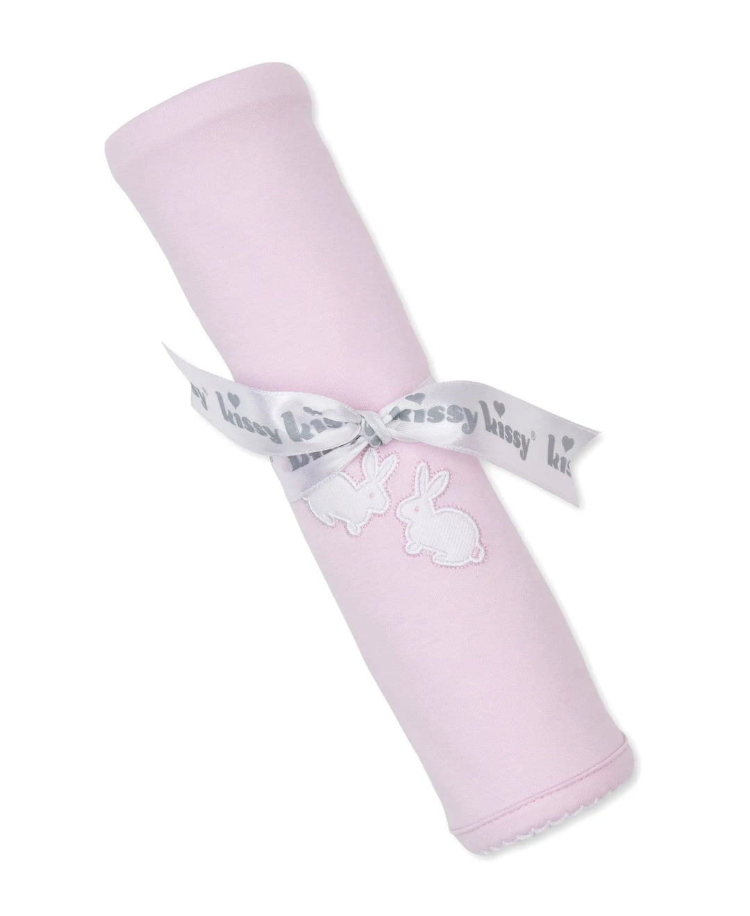 Baby Girls Blanket - Pique Twin Bunnies