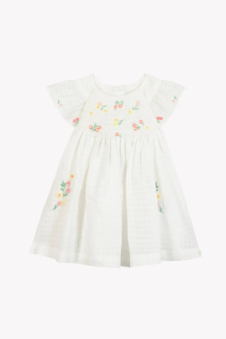 Blue Almonds Ltd Baby Girls Dress - White 2 Tartine et Chocolat