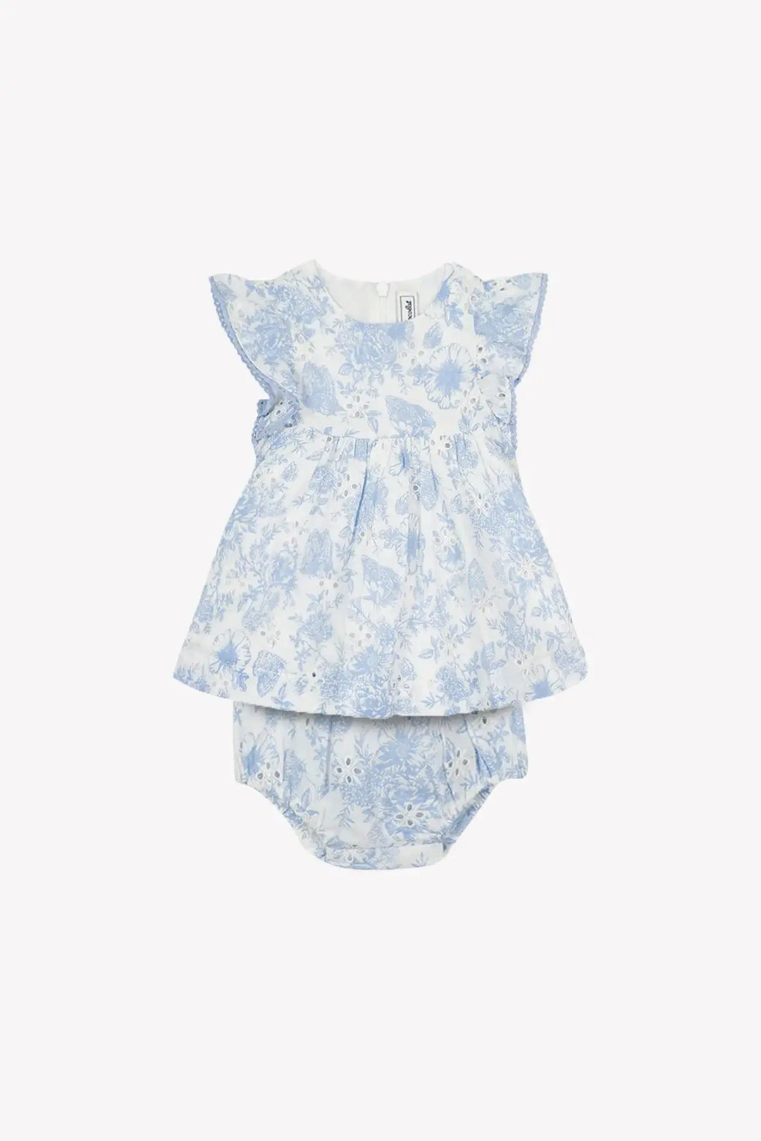 Blue Almonds Ltd Baby Girls Dress - Azure Tartine et Chocolat