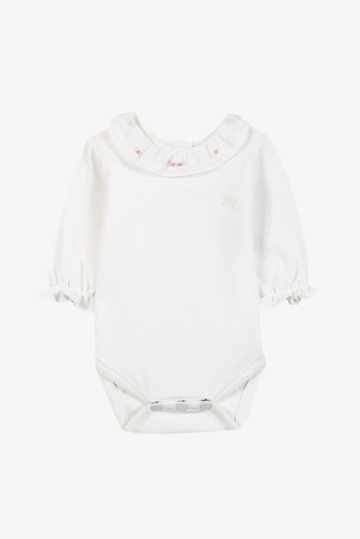 Blue Almonds Ltd Baby Girls Blush Pink Dungarees & Bodysuit Set Tartine et Chocolat